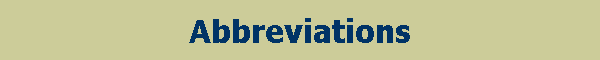 Abbreviations
